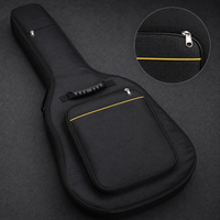 41-inch Acoustic Guitar Gig Bag, Padded Waterproof Oxford Cloth with 5mm Cotton Lining
