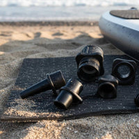 4 Pieces Inflatable Air Pump Adaptor Lightweight Pump Connector Compact and Portable Water Sports Gear for Paddle Board