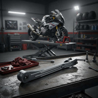 Aluminum Alloy Rear Shock Link Rod CNC Machined Swing Arm Linkage Rod Ride Height Adjustment