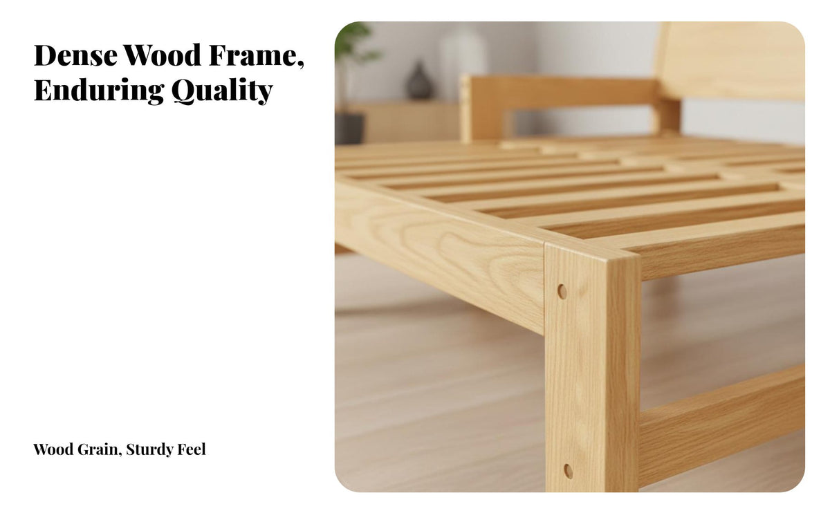 Pull-out Design Extendable Daybed Space-Saving Sofa Bed Multi-Functional Sleeper Couch Long-Lasting Frame for Apartment Dwellers, Students, Homeowners, Small Areas, Bedroom, Office