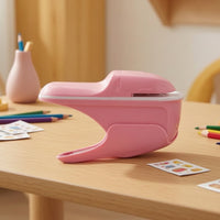 Paper-Joining Paper Binder 8-Sheet Capacity Stapleless Paper Binder Handheld Stationery for Office Workers, Students, School, Journaling