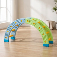 Sensory Integration Training Equipment Quarter Circle Kids Balance Beam Early Education Climbing Toy