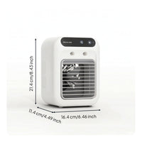 Cooling Desktop Cooler with Humidifier Humidifying Mini Air Cooler Mist Appliance Electric for Bedside Table