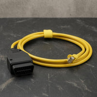 E-SYS Compatible Automotive Ethernet Diagnostic Cable Cable Vehicle Programming Automotive Coding Cable Yellow Car Accessory