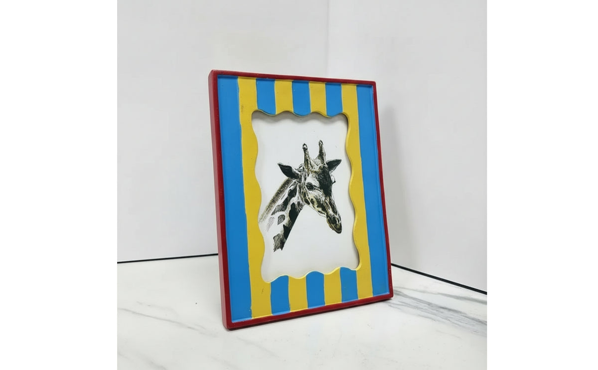 Picture Frame with Edge Decorative Decor Elegant for Shelf