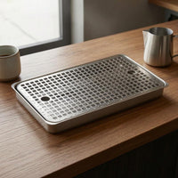 Bar Drop Tray Easy to Clean Stainless Steel Drop Tray Hygienic Spill Catcher