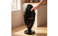 Slim Trash Can with Wheels Tall Trash Bin with Wheels Floor-Standing Mobile Garbage Can Plastic for Kitchen, Dining Room