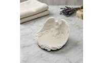 Sculpted Fairy Jewelry Tray Compact Winged Fairy Catchall Charming Angel Jewelry Dish Beautiful for Women, Bedside Table