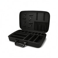 Hairstyling Tool Case Hard-Sided Tool Storage Bag with Dividers Multi-Compartment with Dividers for Barbers