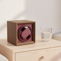 Automatic Watch Winder Compact Watch Winder with Memory Foam Pillow Adjustable Rotating Case for Professionals