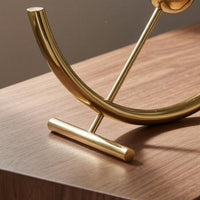 Stainless Steel Candle Holder Minimalist Decor Piece Angled Support