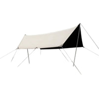 Camping Canopy with Poles Multi-Functional Camping Tarp Easy to Set up Rain Cover for Campers
