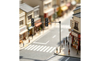 LED HO Scale Traffic Light Functional Miniature Traffic Indicator Realistic Railway Indicator Model Detailed for Hobbyists, Collectors, Diorama, Sand Table