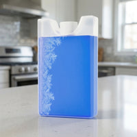 6 Pieces Refillable Ice Crystal Box Translucent Cooling Insert Sturdy Container Versatile for Summer