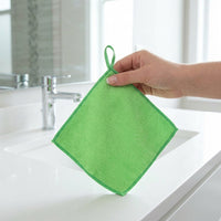 100g Microfibre Cloth and Microfibre Towel, Lintless and Streakless for General Cleaning, Machine Washable, Mixed Fiber Construction