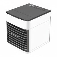 500ml Large Capacity Water Reservoir USB Powered Mini Air Cooler Quiet Operation Desktop Air Cooler Fan Adjustable Vents for Bedroom