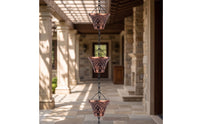 Rain Chain Textured Rain Chain with Cups Weather Resistant Downspout Replacement for Homeowners, Porch, decor