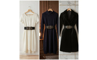 Decorative Wide Elastic Belt Easy to Wear Elastic Waist Belt Fashion Vintage for Women, Dresses, Outerwear