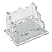 Acrylic Card Display Durable Thickened Stable Base for Office Lobby