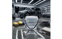 Car Wash Bucket Compact Lidded Bucket Easy to Store
