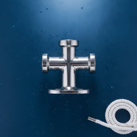 Single Cross Bollard 316 Stainless Steel Cross Bollard Mirror Polished Mooring Bitt for Yacht Builders, Boats, Yachts, Docks