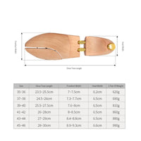 Wooden Shoe Trees Sturdy Shoe Tree with Split Toe Easy to Use for Professionals