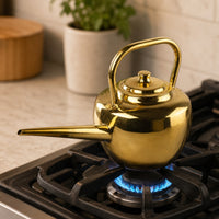 Kettle with Long Spout Classic Tea Kettle Vessel for Home