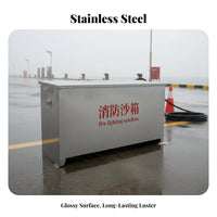 Stainless Steel Sand Box Flood-Control for Industrial Operators, Gas Station