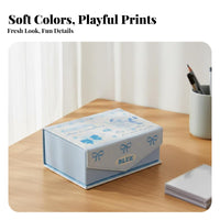 Flutter-Wing Photocard Box Dustproof Idol Card Storage Case Multi-Functional