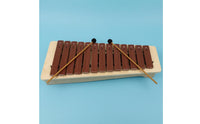 Xylophone with Mallets 13-Tone Wooden Xylophone Detachable Percussion Instrument for Beginners, Students, Music Lessons, Classroom