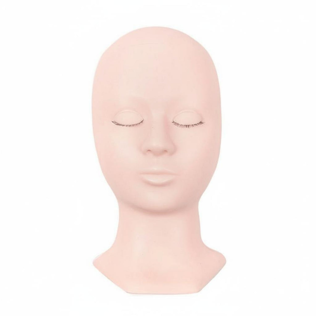 Eyelid Pair Eyelash Extension Training Head Neck Base Eyelash Extension Mannequin Head Reusable