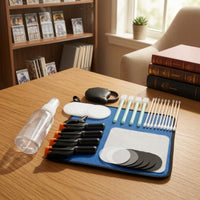 Trading Card Cleaning Kit Card Maintenance Kit Non-Destructive for Collectors, Hobbyists, Hobby Desk, Home