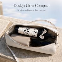 French Vintage Style UV Protection Umbrella for Sun and Rain