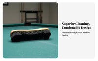 Pool Table Brush Soft Bristles Billiard Table Cloth Brush Game Room Cleaning Equipment for Recreation Centers, Home Game Rooms, Pubs