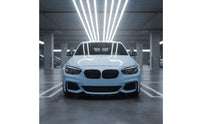 Gloss Black Front Grille Sporty Look Double Slat Kidney Grille Replacement Kidney Grilles