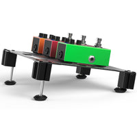 Modular Pedal Board with Tape Adjustable Guitar Pedal Board Long-Lasting Foldable Pedalboard Sturdy for Live Performances, Rehearsal Rooms