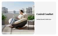 Distinctive Shape Penguin-Shaped rotate chair Modern design Rocking Chair Ergonomic Design Living Room Furniture Thick Padded padding for Adults, Homeowners, Balcony, perusing corner, Bedroom