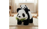 Mother and Baby Panda Toy Electronic Walking Panda Toy Soft Fuzzy Standing
