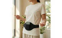Waterproof Running Belt Bag Sleek Waist Bag with Adjustable Straps Slim Waist Pack with Adjustable Strap Handsunrestricted for Runners, Coaches, Workouts, Marathons