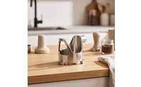 Portafilter Head Polished Three-Ear Portafilter Hardware Long-Lasting Precision for Baristas, Home Espresso Setups