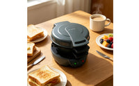 Burger Maker Electric Breakfast Sandwich Maker Nonstick Appliance for Commuters
