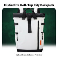 Sturdy Construction Laptop Commuter Backpack Water Resistant for All Genders Travel Daypack Lightweight for Commuters, Travelers, Commuting
