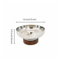 Stainless Steel Cake Effortless to Clean to Clean Decorative Fruit Stand Gift Idea Decorative Serving Bowl for Coffee Shop, Living Room