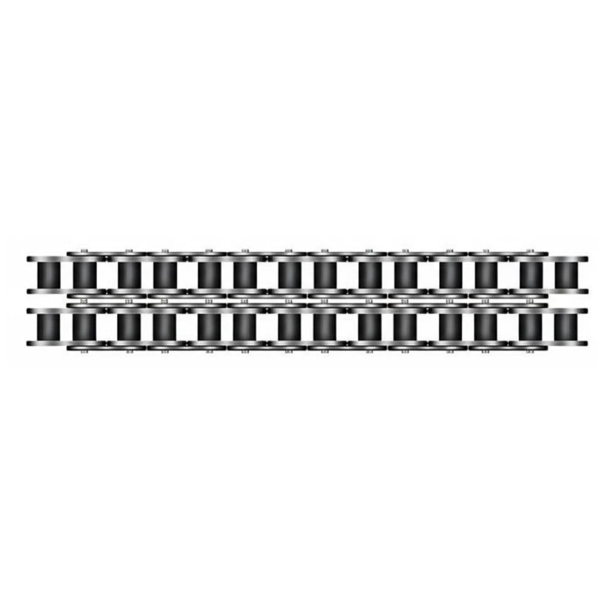 Mechanical Sprocket Chain High Strength Single Row Sprocket Chain Wear Resistant Carbon Steel for Engineers, Agriculture