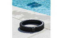 2 Pieces Easy Installation Swimming Pool Cleaner Replacement Tire Long-Lasting Material Pool Cleaner Tire Improved Traction