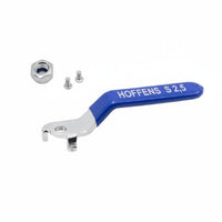 Chrome-Plated Ball Valve Wrench Rust-Proof Ball Valve Handle Easy Grip