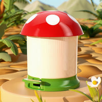 Toadstool Trash Can Cute Toadstool Trash Bin Cartoon for Nursery, Bedroom, Kids