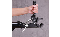 Quick Release Cycle Repair Stand Adjustable Height Cycle Maintenance Stand Foldable Workshop Equipment With Tool Tray for Garage