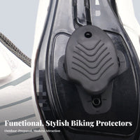 2 Pieces Wear-Resistant Cycling Shoe Cleat Protector Anti-Slip Bike Shoe Cleat Protector Long-Lasting for Mountain Bikers, Slippery Surfaces