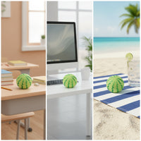 Watermelon Squishy Soft Watermelon Compress Toy Fruit Squishy Stress Relief Slow Rebound Toy Palm-Sized for Fidgeters, Desk